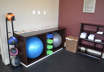 Fully-equipped 24-hour fitness center
